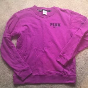 VS PINK magenta pullover sweatshirt